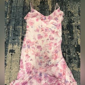 Caution To The Wind Pink and White Garment